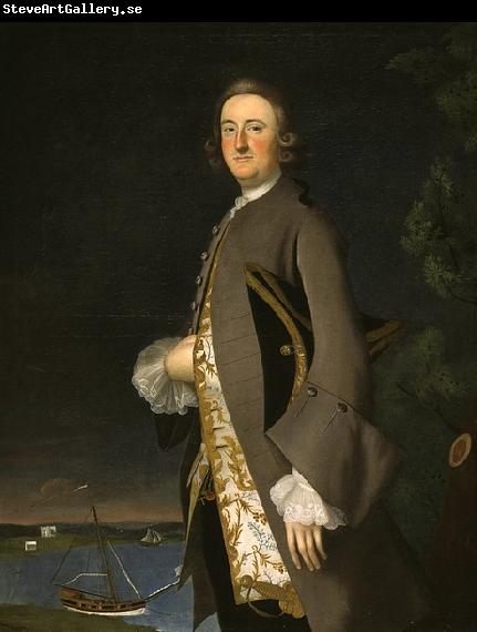 Joseph Blackburn Portrait of Captain John Pigott